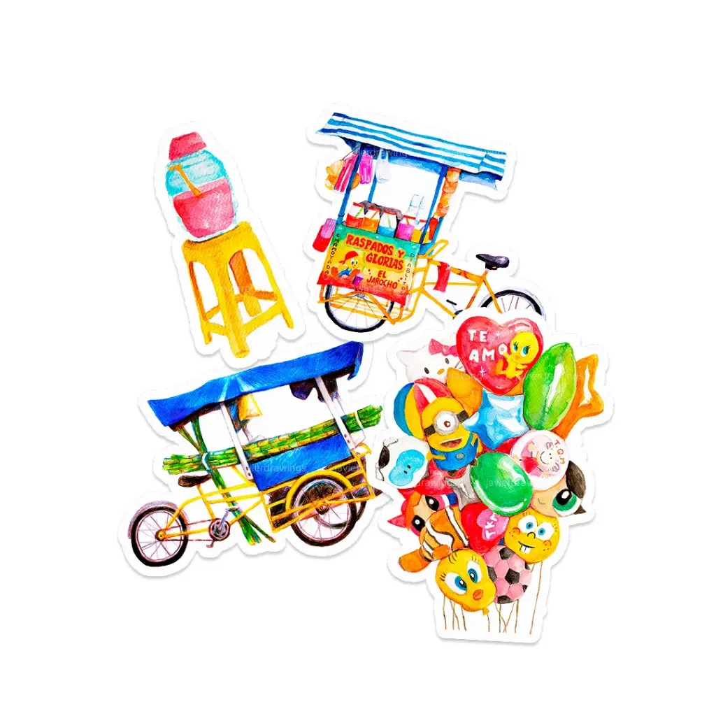 SET DE STICKER